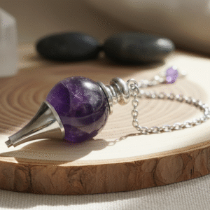 Pendule sphère Améthyste 4cm