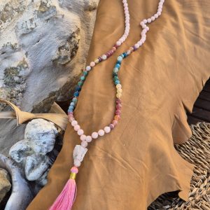 Alternative view of COLLIER MALA 7 CHAKRAS 6MM