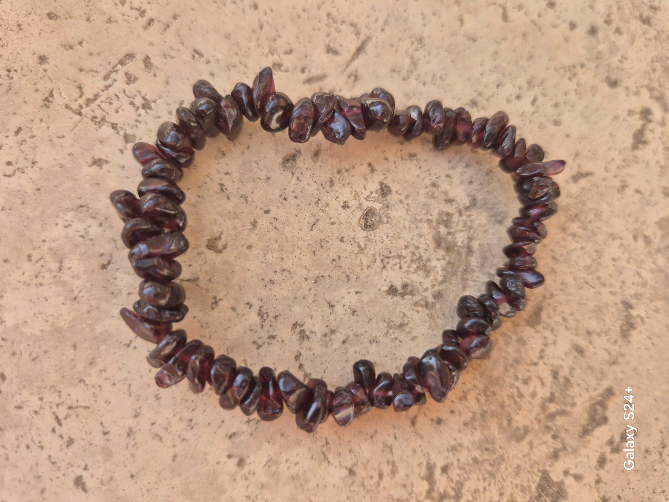 Bracelet Baroque Grenat – Image 2