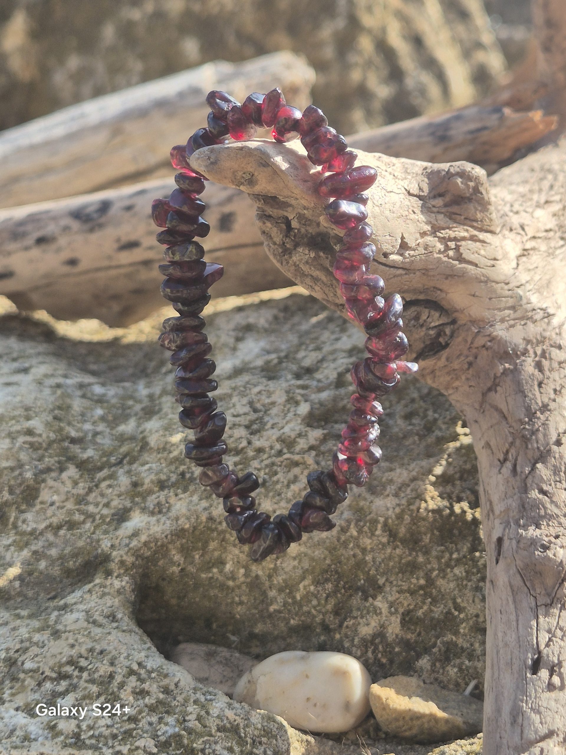 Bracelet Baroque Grenat – Image 3