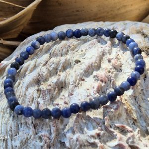 Alternative view of Bracelet 4mm Sodalite