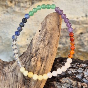 Bracelet 4mm 7 Chakras