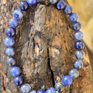 Alternative view of Bracelet 6mm Sodalite
