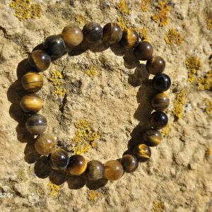 Bracelet 8mm Oeil de Tigre