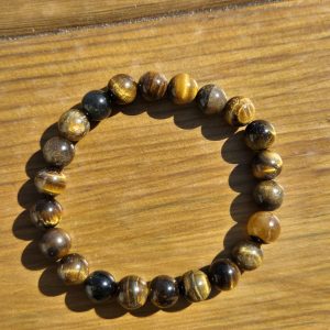 Alternative view of Bracelet 8mm Oeil de Tigre