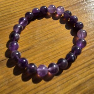 Alternative view of Bracelet 8mm Améthyste