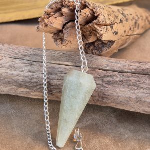 Pendule Facetté Aventurine