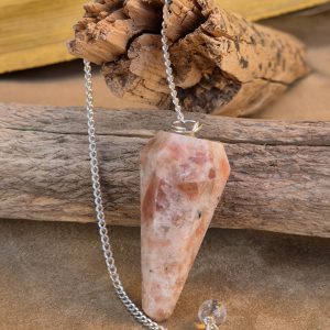 Pendule Facetté Pierre de Soleil