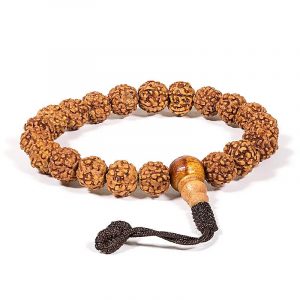 Mala Rudraksha 21 perles réglages 9 mm