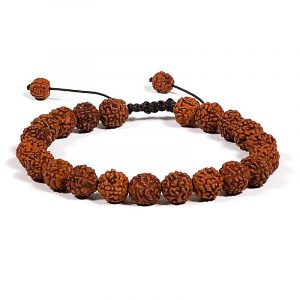 Mala Rudraksha 21 perles réglages 8mm