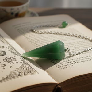 Pendule conique Aventurine Verte 3.5cm