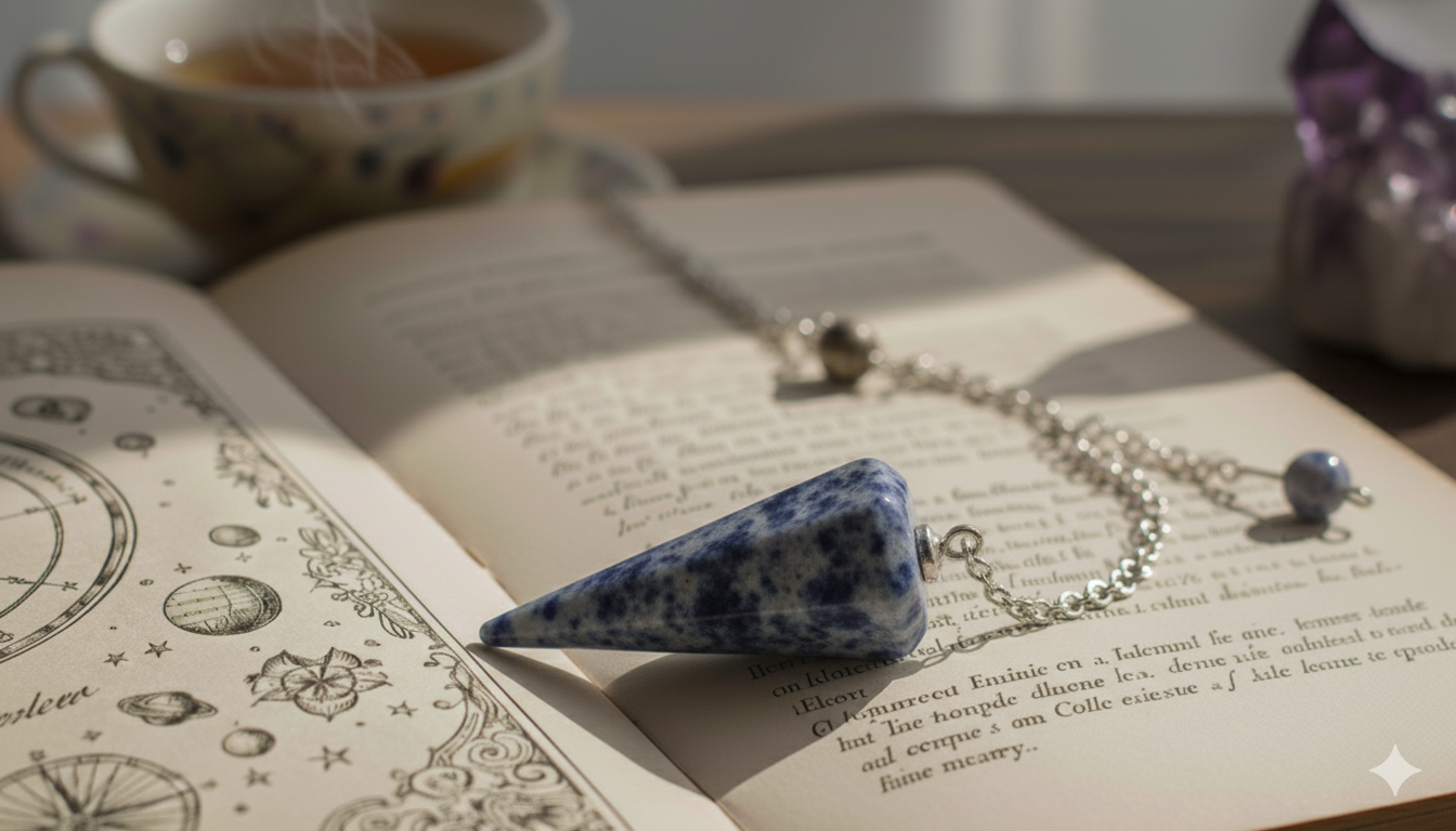 Pendule conique Sodalite 3.5cm