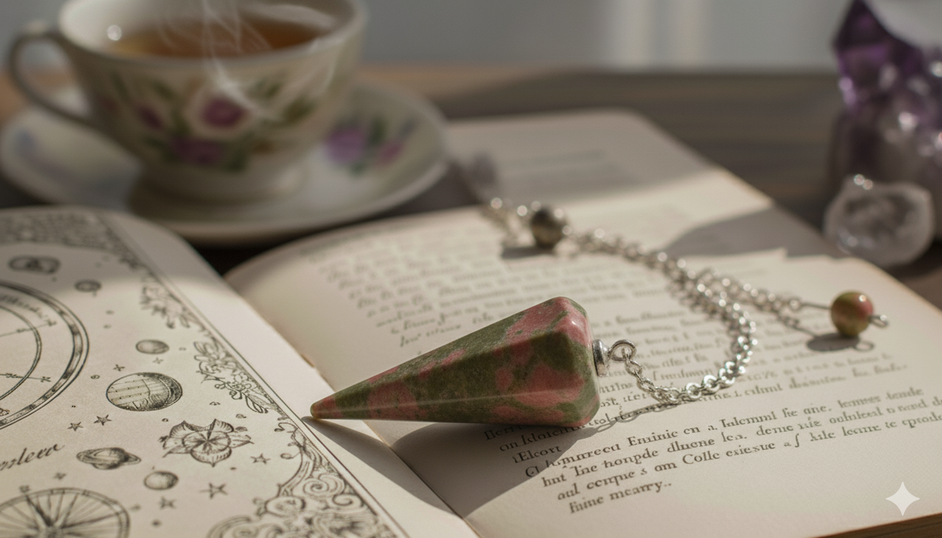 Pendule conique Unakite 3.5cm