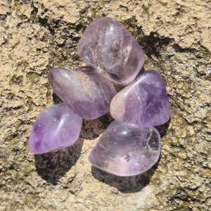 Alternative view of Pierre Roulée Améthyste