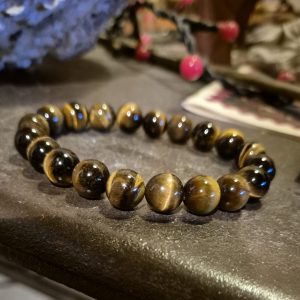 Bracelet Oeil de Tigre Extra 10mm