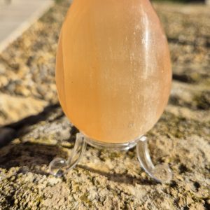 OEUF SÉLÉNITE ORANGE 7cm