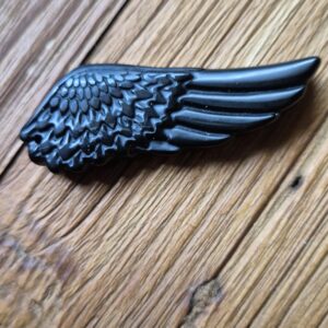 Aile d'Ange - Pendentif en Obsidienne